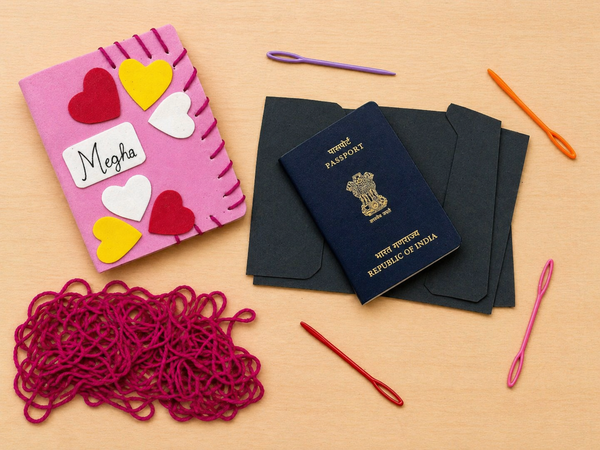 DIY Passport Cover